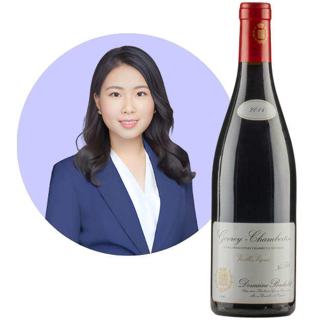 Jessie Wu, Relationship Manager - Cult Wines - Domaine Denis Bachelet, Gevrey-Chambertin Vieilles Vignes 2014