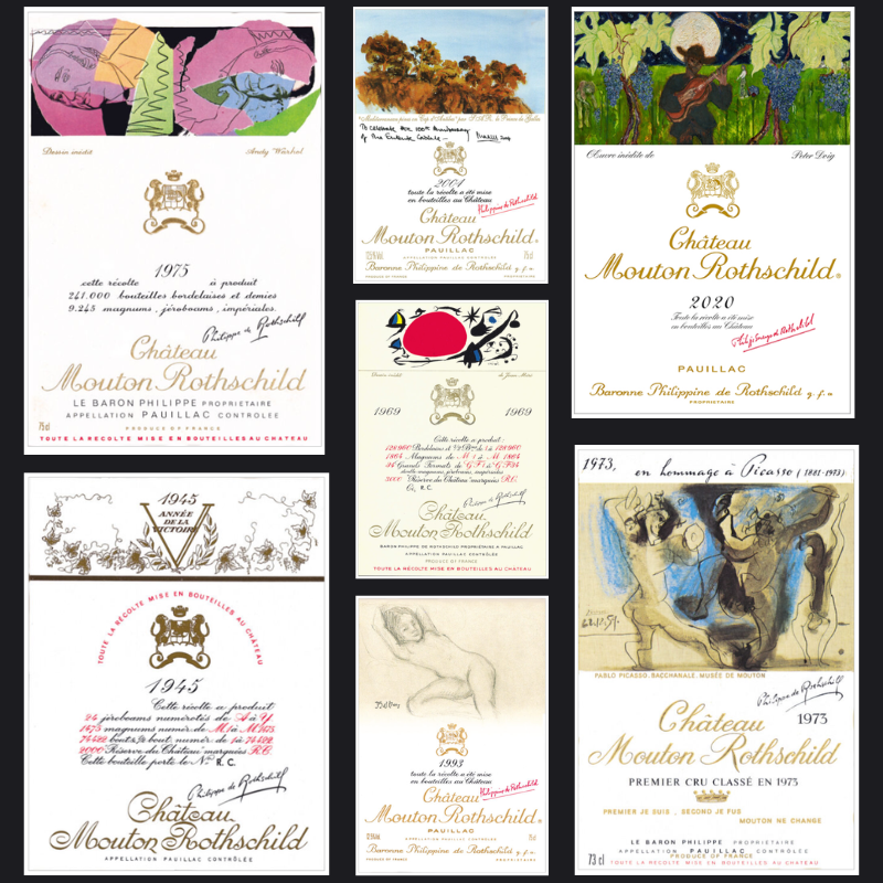 From Function to Fine Art: The Story of Mouton Rothschild's Label Paintings