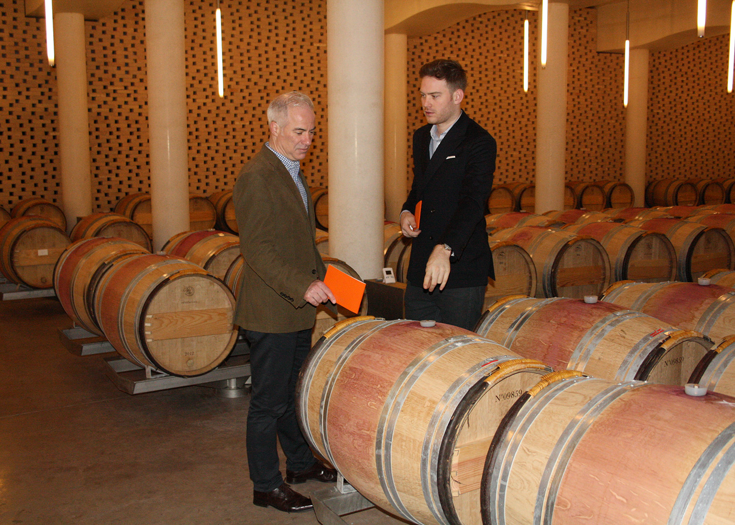 Cult Wines' cofounders Tom and Phil Gearing visiting chateaux for the 2011 Bordeaux EP