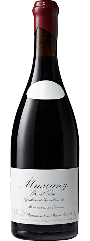 Domaine Leroy Musigny bottle