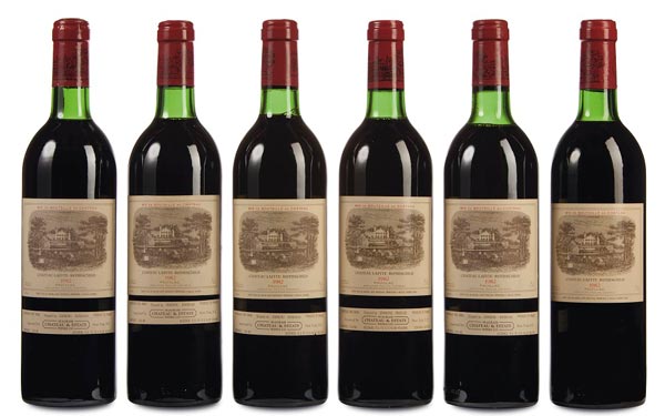 New auction records for Chateau Lafite