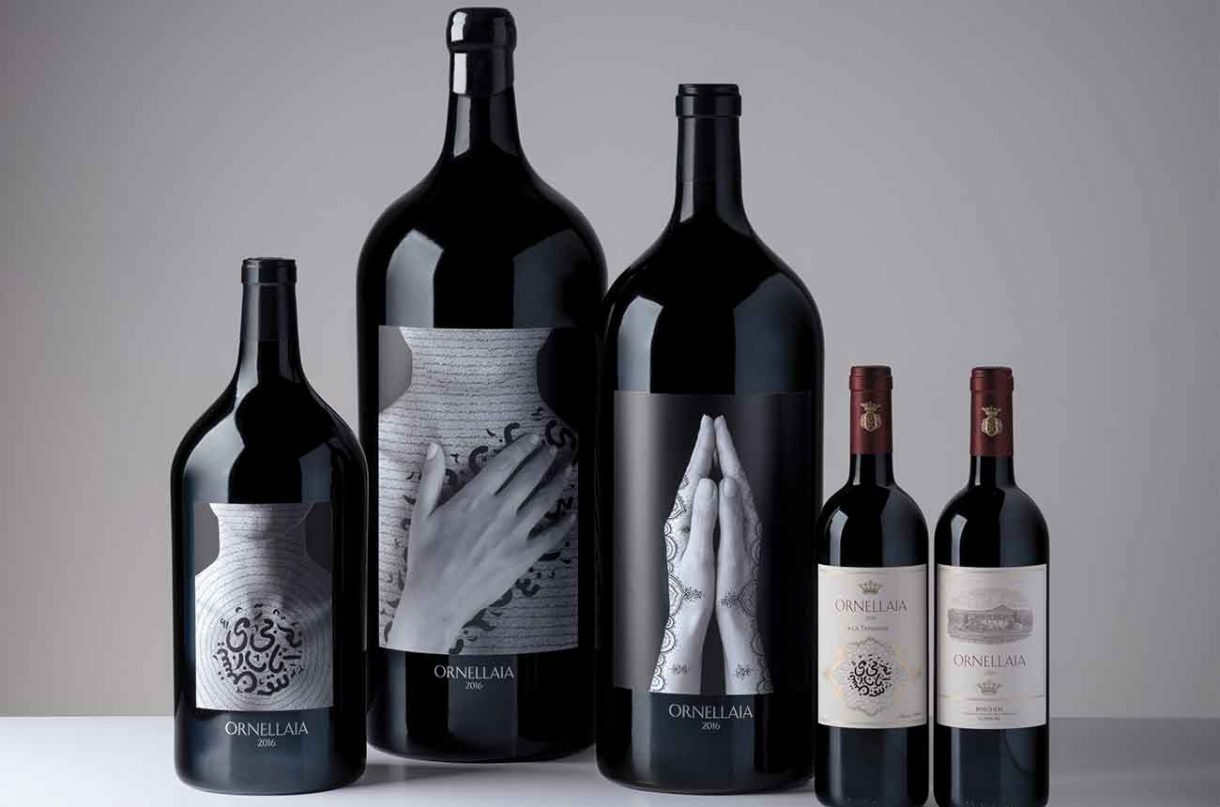 Ornellaia reveals label designs for 2016 vintage