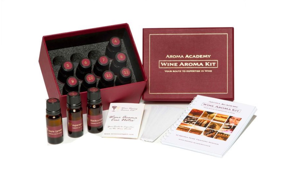 Wine aroma nose training system