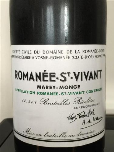 Romanee Saint Vivant 2013